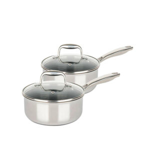 Tri-ply Sauce Pans and Pot sets, Cookware Set, 4 piece