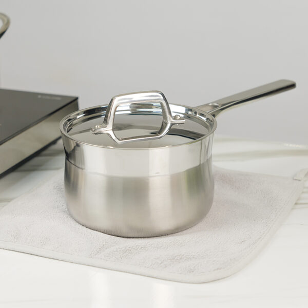 Tri-ply Sauce Pans and Pot sets, Cookware Set, 4 piece - Image 4