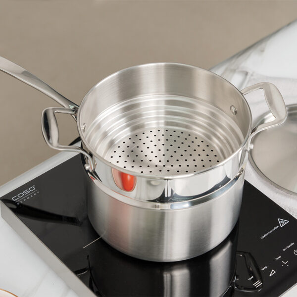 Tri-ply Flying Pans and Pot sets, Cookware Set, 6 piece - Image 3