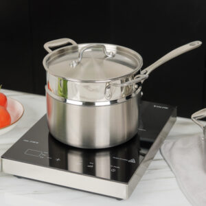 Tri-ply Flying Pans and Pot sets, Cookware Set, 6 piece